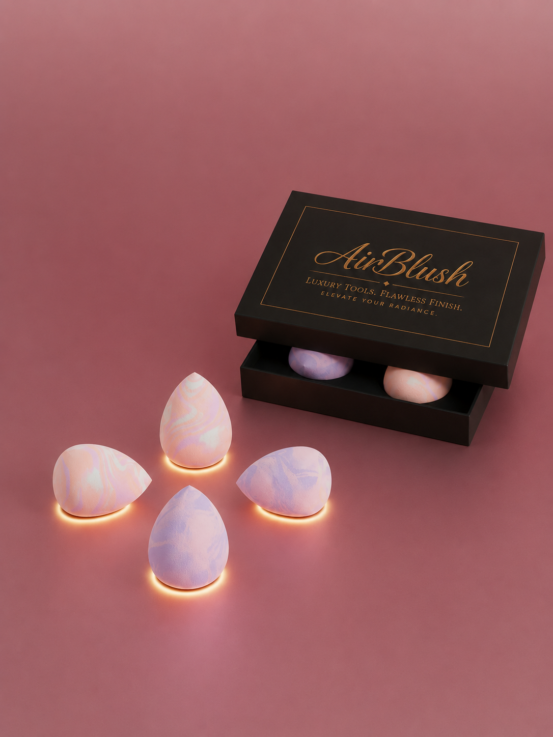 ☁️ AirBlush™ 4Pc CloudBlend Sponges