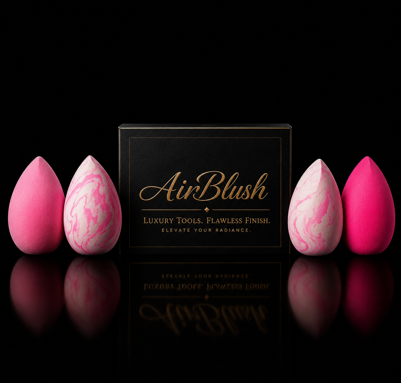 ☁️ AirBlush™ 4Pc CloudBlend Sponges