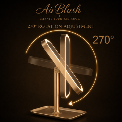 AirBlush LuxeGlow Mirror™ | Premium LED Vanity Mirror